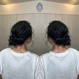 ヘアアレンジ ハイライト/レイヤー /ハイトーン/AOIのヘアスタイル
