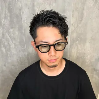 ショート パーマ メンズ 【メンズ職人】 ✂️佐藤友のヘアスタイル