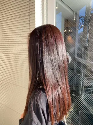 ロング カラー パーマモデル募集中 渥美翔人のヘアスタイル