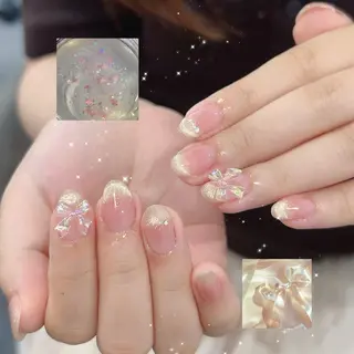 ネイル 🪄mimi🎀 Midori🪽のネイルデザイン