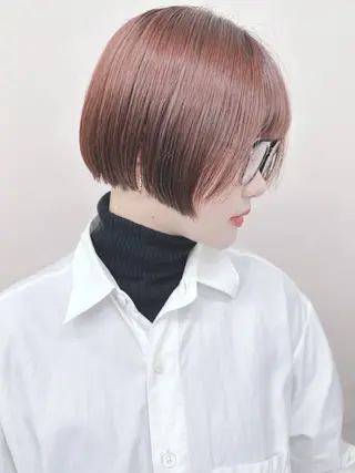 ショート ボブ/ゆるふわ ボブパーマ/とういのヘアスタイル