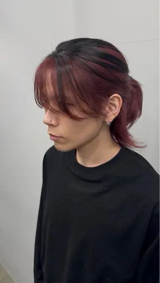 ショート カラー メンズ 坂本響 メンズカット/パーマのヘアスタイル