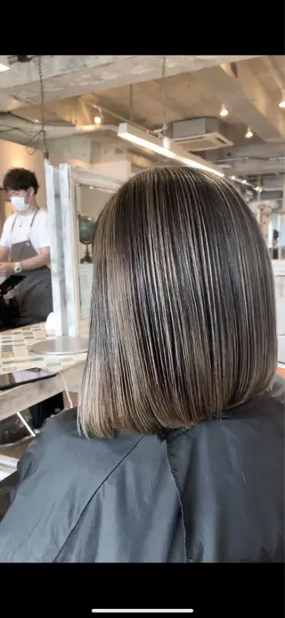 カラー 石井辰功也 フリーランス美容師のヘアスタイル