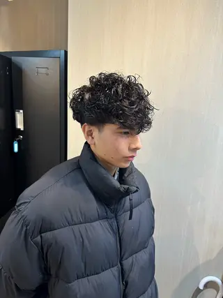 パーマ メンズ 🇺🇸大宮パーマ 波巻き/ツイスパのヘアスタイル