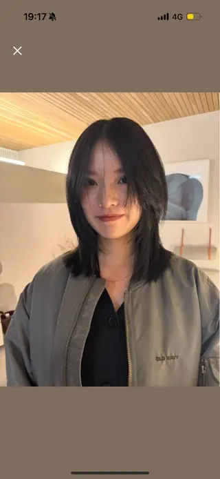 ミディアム カラー ボブ/レイヤーカット ✂︎ AYUMIのヘアスタイル