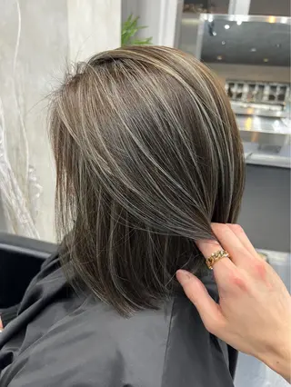 ミディアム CARAT堺東 Aujua認定サロンのヘアスタイル