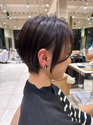 ショート 大人ショート特化/ カットモデル/表参道のヘアスタイル