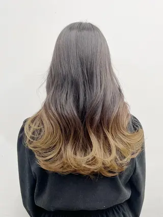 ロング カラー 【公式】amble luxe池袋東口🩷のヘアスタイル