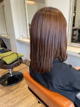 カラー えのはら まおのヘアスタイル