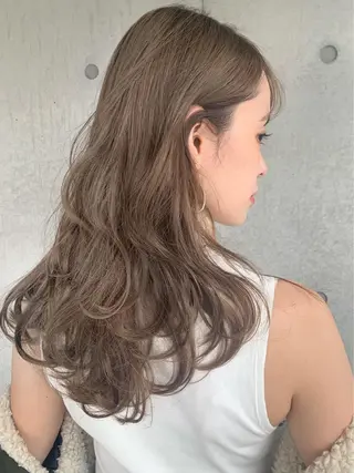ロング カラー ヘアアレンジ 【赤み消しカラー】 中野浩太のヘアスタイル