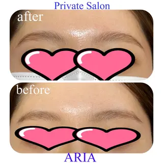 マツエク・マツパ ARIAプライベート サロン五反田のマツエク・マツパデザイン