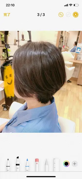 ショート 小鹿理紗 和光市のヘアスタイル