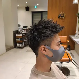 ショート メンズ 中井 啓悟のヘアスタイル