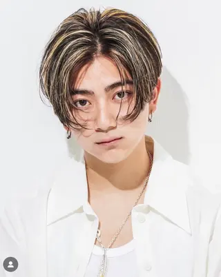 カラー メンズ メンズ特化💥 ショートスタイル💥のヘアスタイル