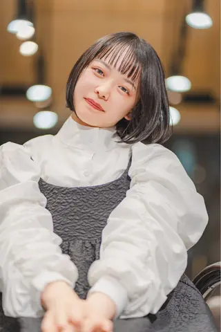 ショート パーマ MINX似合わせボブ 髪質改善/岩城槙乃介のヘアスタイル