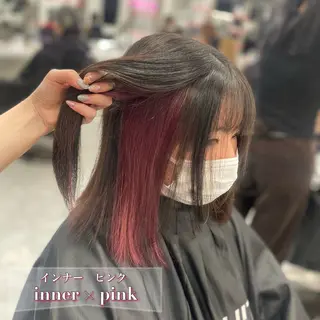 ミディアム カラー 💗トレンドモテヘア Natsumi 💗のヘアスタイル