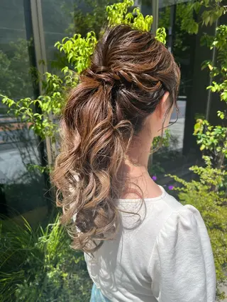 ヘアアレンジ 似合わせカット🌷関 郁美🌷のヘアスタイル