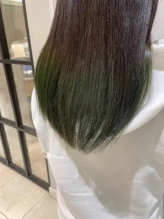 セミロング カラー 🦖鶴岡 香純🦖のヘアスタイル