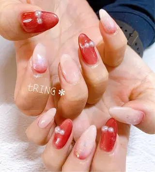 ネイル tRING* しいの木台のネイルデザイン