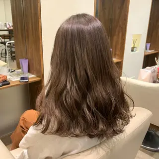 ロング カラー 【完全個室】髪質改善 暖色カラー/山崎唯奈のヘアスタイル