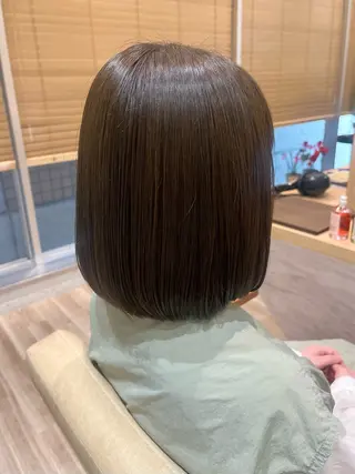 ミディアム カラー 赤み消しカラー/ レイヤー/柳澤優名のヘアスタイル