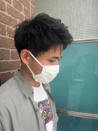 ショート メンズ 久木原 ゆりのヘアスタイル