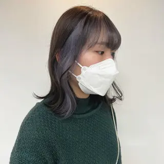 ミディアム SANA推し美容師 CHISA🍒のヘアスタイル