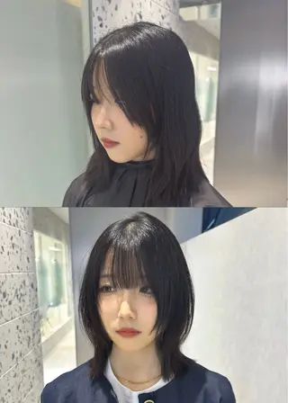 ミディアム カラー 矢野 晃平のヘアスタイル