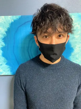 パーマ メンズ Beach 代表 KENTAのヘアスタイル