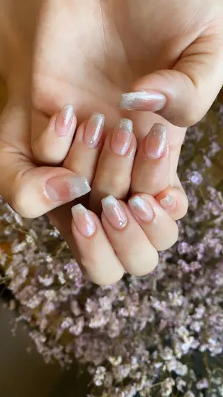 ネイル crystal ⭐︎ colorのネイルデザイン