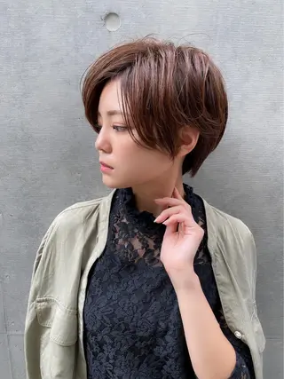 ショート 林 飛夕也のヘアスタイル