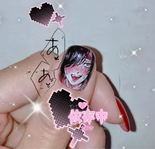 ネイル Spiky とうげ ふうかのネイルデザイン