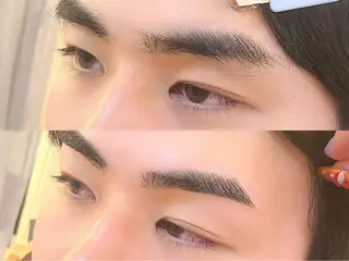 メンズ アイブロウ 眉毛専門店+brow 🌟KAHO🌟のマツエク・マツパデザイン