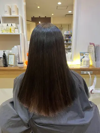 ロング カラー 武原 虹音のヘアスタイル