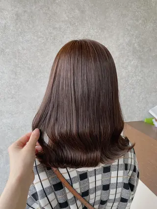 ミディアム カラー ヘアアレンジ 🫧ヒシダアキ taboo.i🫧のヘアスタイル