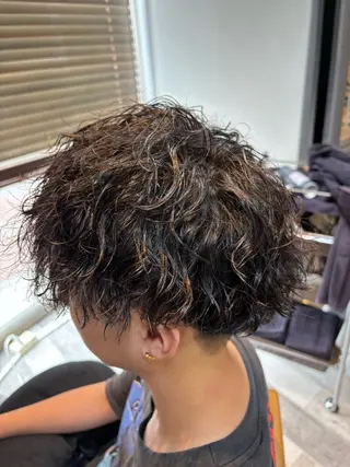 ショート メンズ 岡本樹一 🍁のヘアスタイル