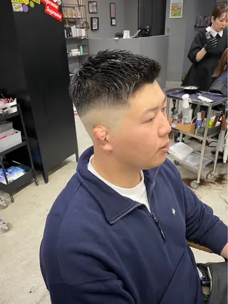 ショート パーマ メンズ メンズ専門サロン wokeのヘアスタイル