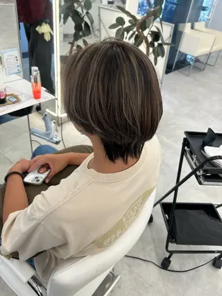 カラー メンズ はるか/透明感カラー /ヘアアレンジ🤍のヘアスタイル