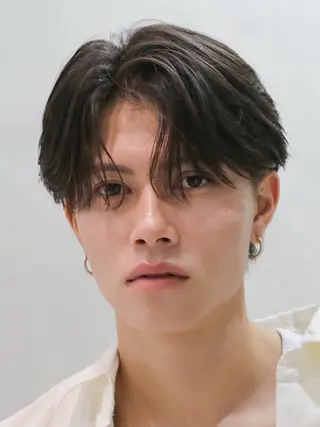ショート パーマ メンズ 久保田 良のヘアスタイル