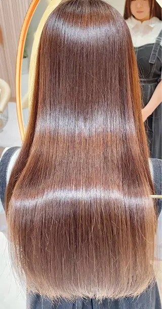 ロング レイヤー❣️縮毛矯 川村利幸のヘアスタイル