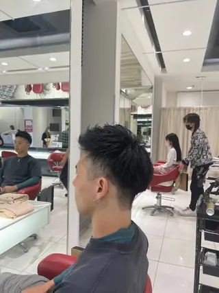 ショート メンズ/メンズパーマ 服部太地のヘアスタイル