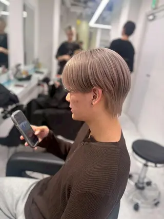 カラー メンズ ✨【公式】横浜店 /渋谷BLUCKのヘアスタイル