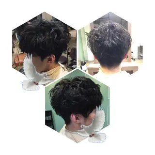 パーマ メンズ kurata miyuuのヘアスタイル