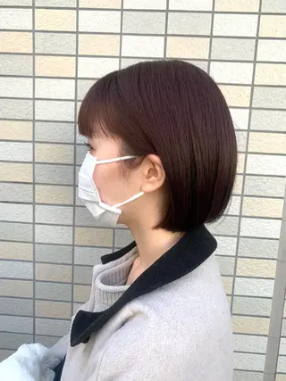 ショート カラー 明治神宮前 NANAMIのヘアスタイル