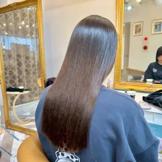 ロング 佐藤 優成のヘアスタイル