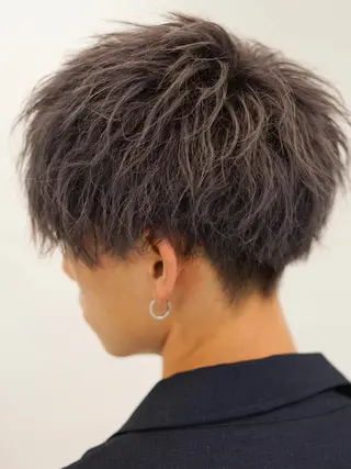 カラー メンズ 月200名以上担当 六甲徒歩30秒のヘアスタイル