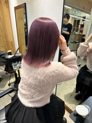 カラー REINA☁️透明感 カラー/ぷつっと♡のヘアスタイル