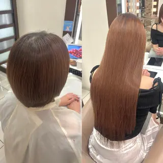 ヘアメ🎀推しカラー 🥣横浜/しほ🧸のヘアスタイル