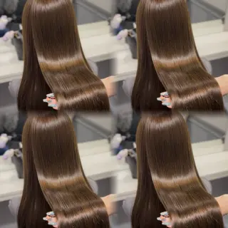 ロング カラー 🦋REISA🦋 エクステ×ハイトーンのヘアスタイル