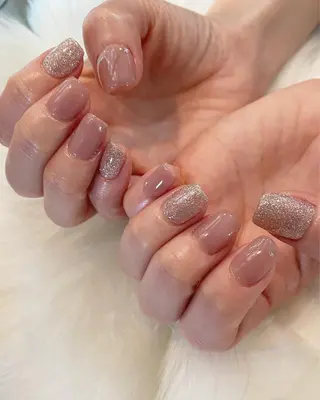 ネイル crystal ⭐︎ colorのネイルデザイン